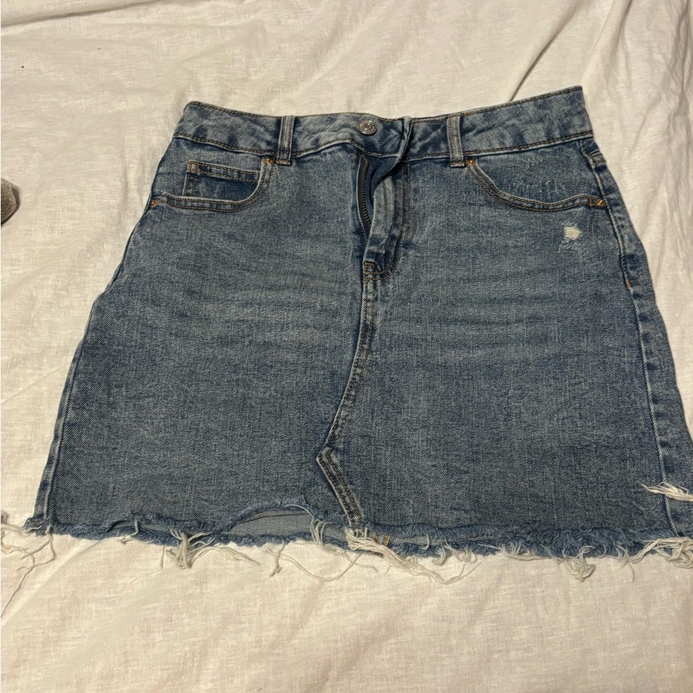 Denim Blue Skirt